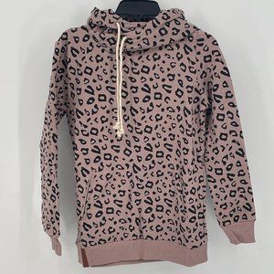 Women's Ampersand Ave Queen of the Jungle Doublehood Hoodie